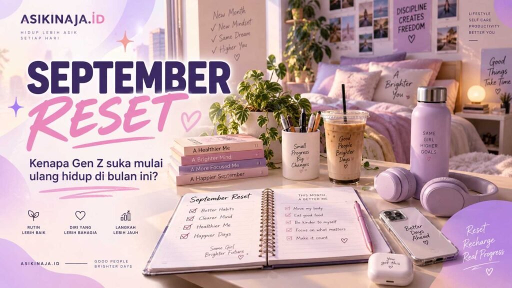 September Reset Lagi Ramai, Kenapa Gen Z Suka Mulai Ulang Hidup di Bulan Ini?